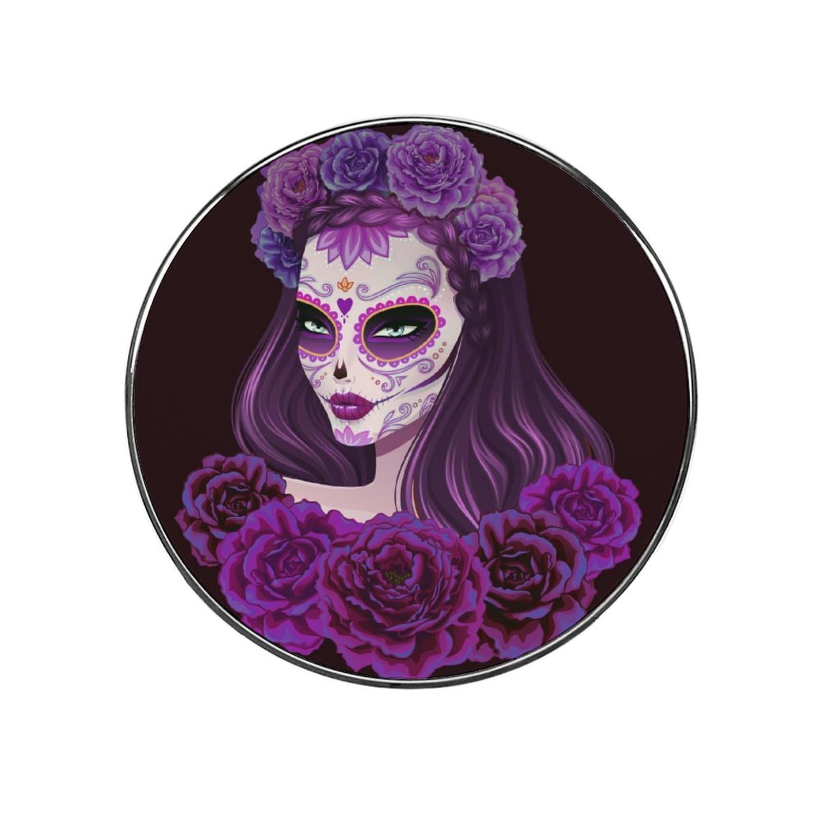 Skull Woman Refrigerator Magnet Decorative Locker Magnet For Kitchen And Office Home Décor