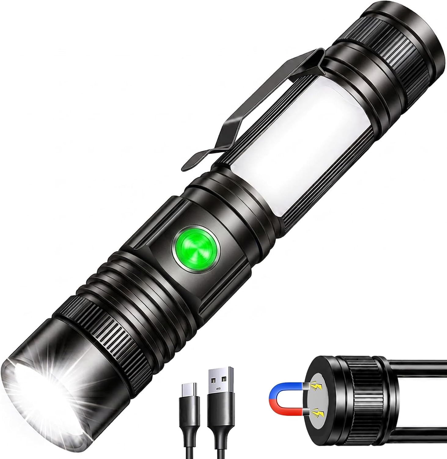 REHKITTZ LED Rechargeable Torch