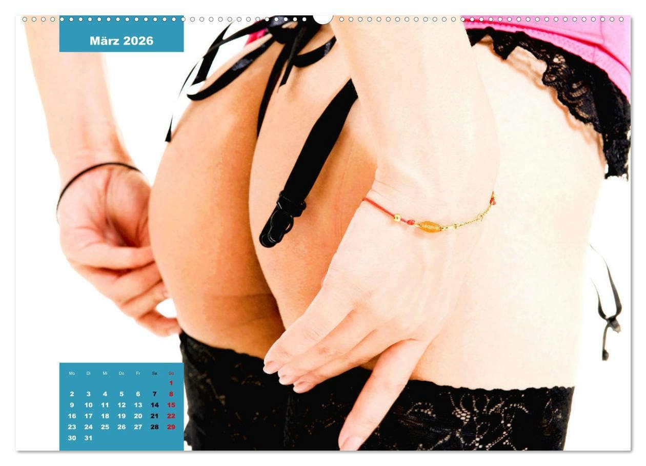 Pure Erotik! Sinnlichen Frauen für verführerische Momente (Wandkalender 2026 DIN A2 quer), CALVENDO Monatskalender: Aufreizende Posen für sinnliche Stunden (CALVENDO Erotik)