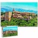 Espagne Alhambra Puzzle pour Adultes 1000 pièces Souvenir de Voyage en Bois 30x20 Pouces