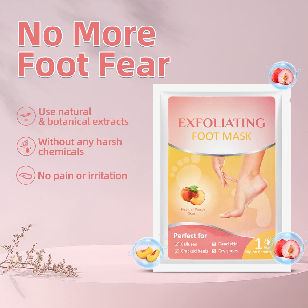 Buy CICK Feet Peeling Mask (3 Pairs） Exfoliating Foot Masks for Baby