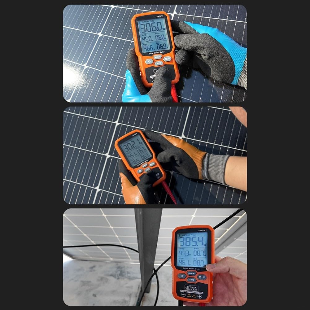 Tester del pannello solare di FT-1000W MPPT per i tecnici e gli installatori del sistema fotovoltaico che eseguono le prove di prestazione fotovoltaiche