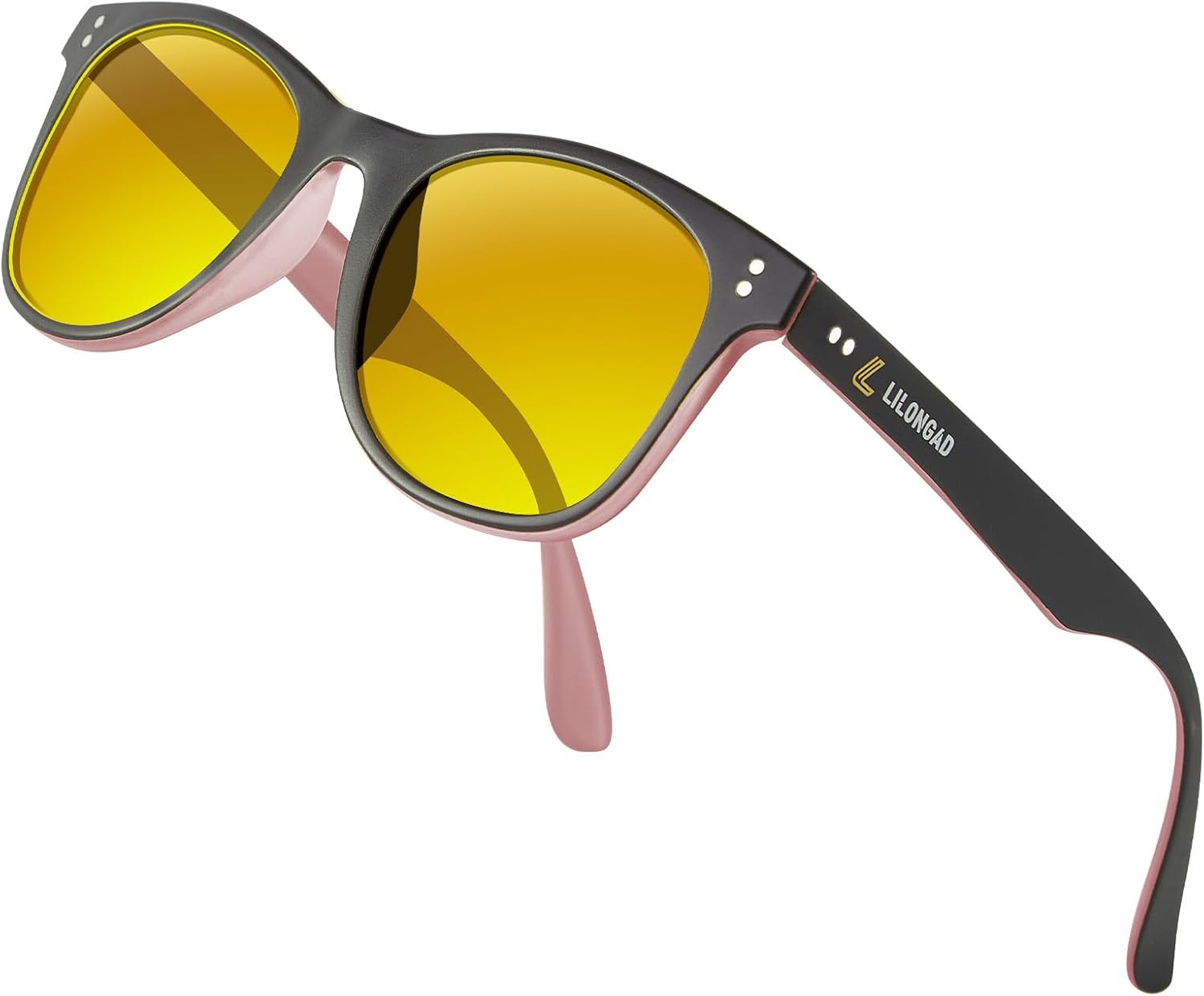 Polarized Sunglasses for Men Lightweight TR90 Frame, Scratch-Resistant Lenses, UV400 Protection Square Sun Glasses