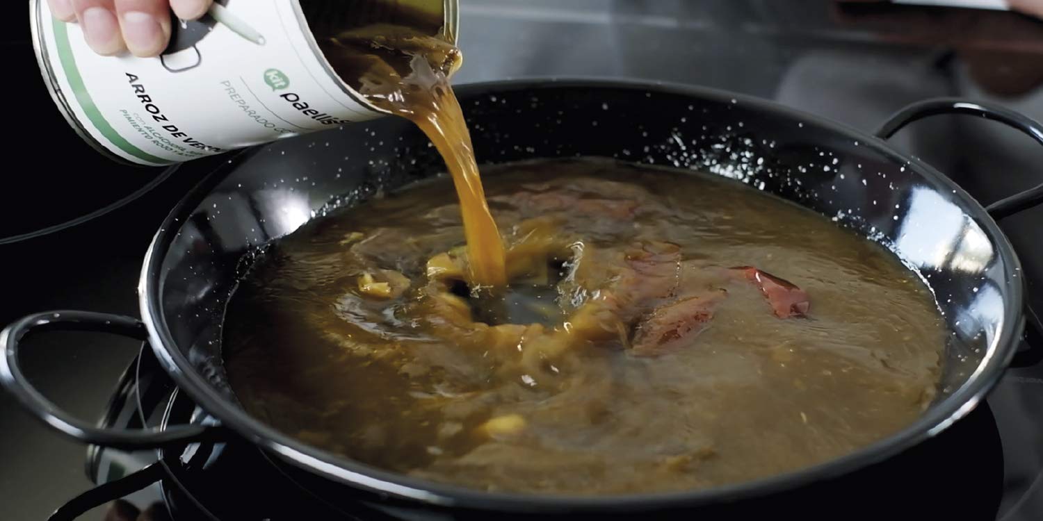 Paellissimo - Kit Preparado para Arroz a Banda, la Paella Tradicional de Pescado | Plato Precocinado Casero 100% Natural y Sin Gluten | 2-3 Personas | 2 Unidades