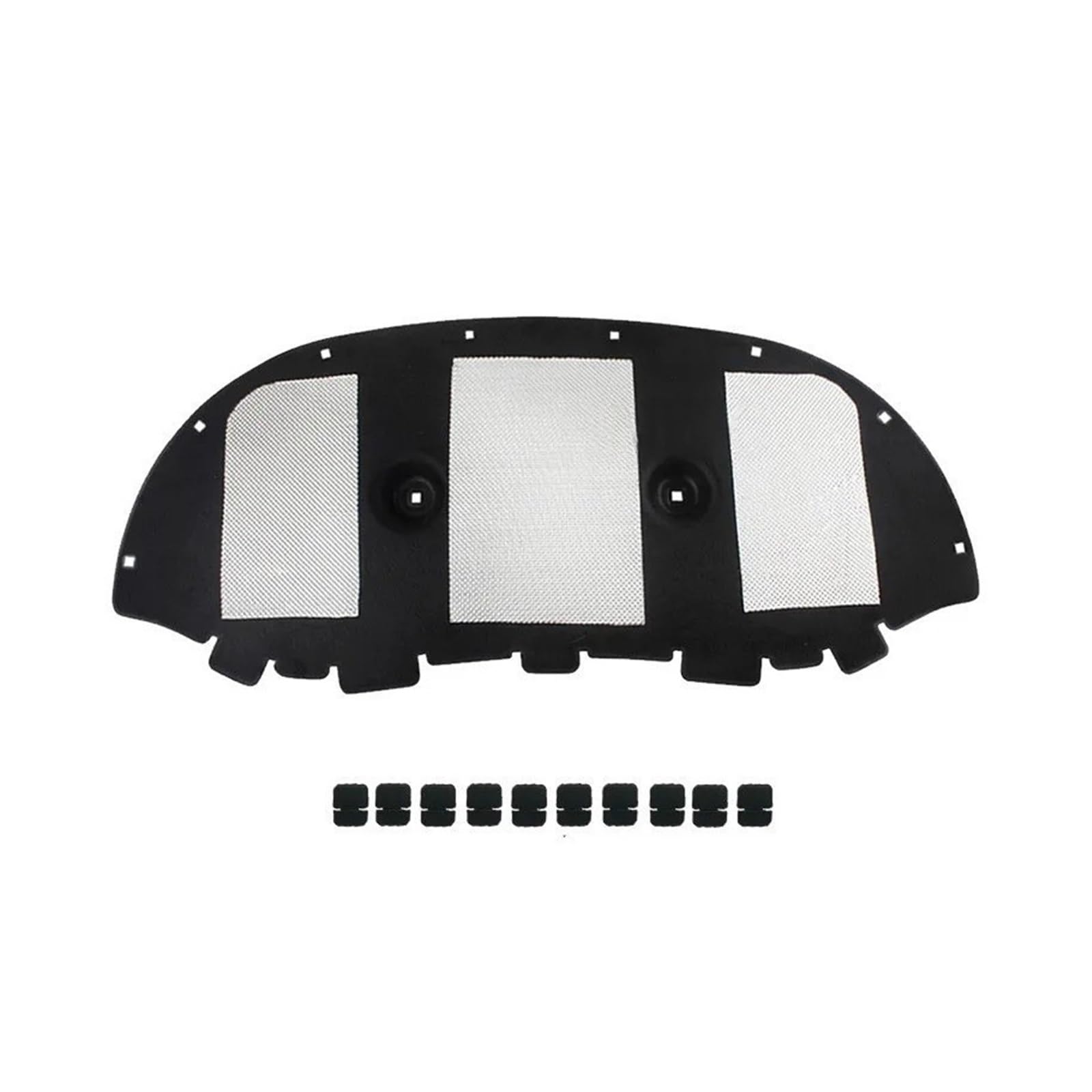 Front Engine Hood Insulation Cotton Pad Soundproof Heat Insulation Mat Cover Auto Accessories Compatible for Skoda kodiaq 2017- 2022(Tri Aluminum foil)