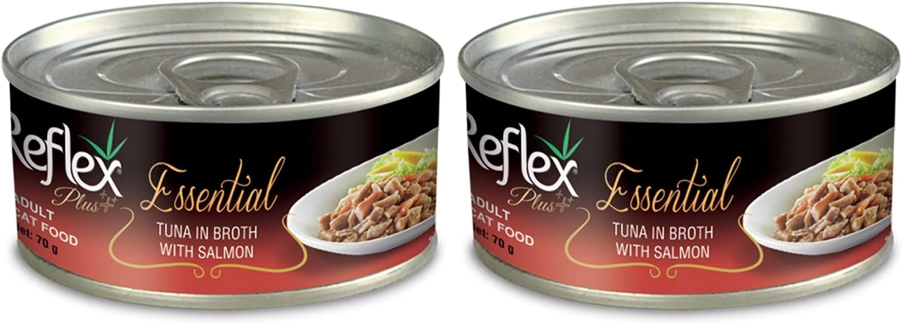 Reflex Essenti Ton Balik Somon Kedi Konserv 70Gr (2 paketi)