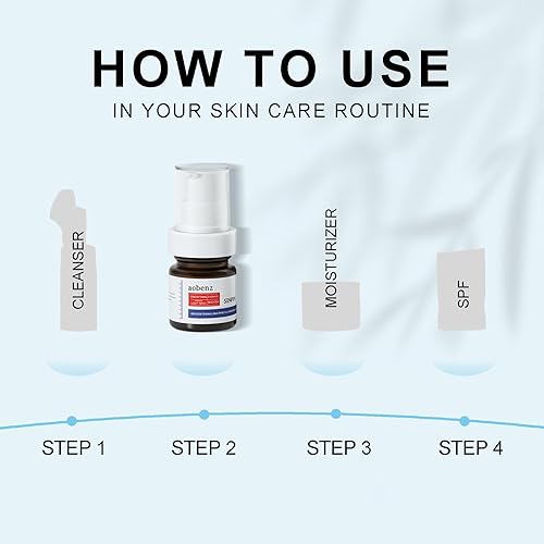 Miniatura 7 de SINPIN Aobenz - Removedor de manchas oscuras para rostro y cuerpo, suero corrector avanzado para la edad, melasma, sol, acné, manchas negras, ácido