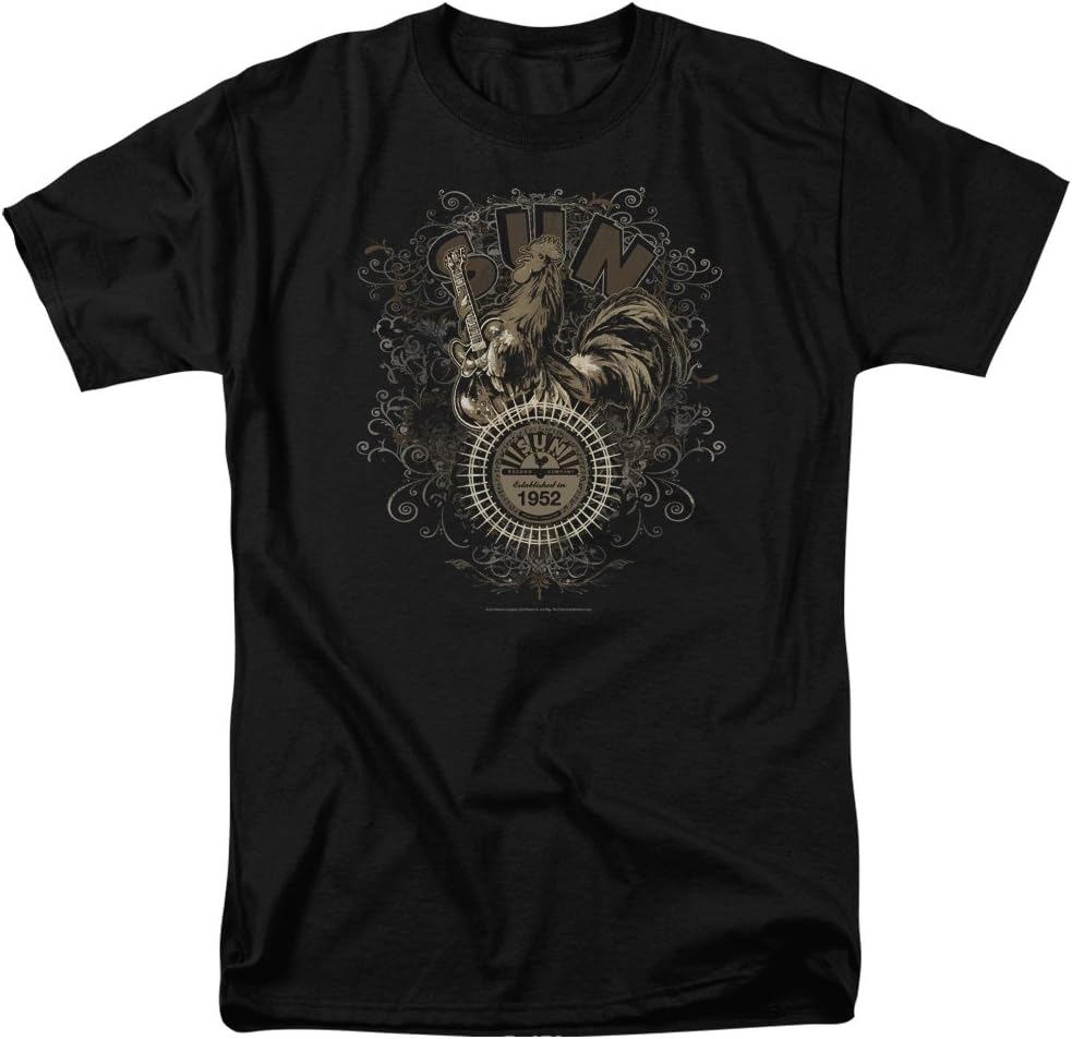 Trevco Mens Sun Records Short Sleeve T-Shirt