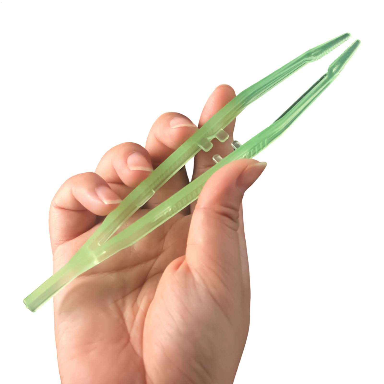 Pinzette per nutrire i rettili, pinze per l'alimentazione | pinzette lunghe, strumenti di alimentazione che brillano al buio, pinze per alimenti antiscivolo per serpente, lucertola,