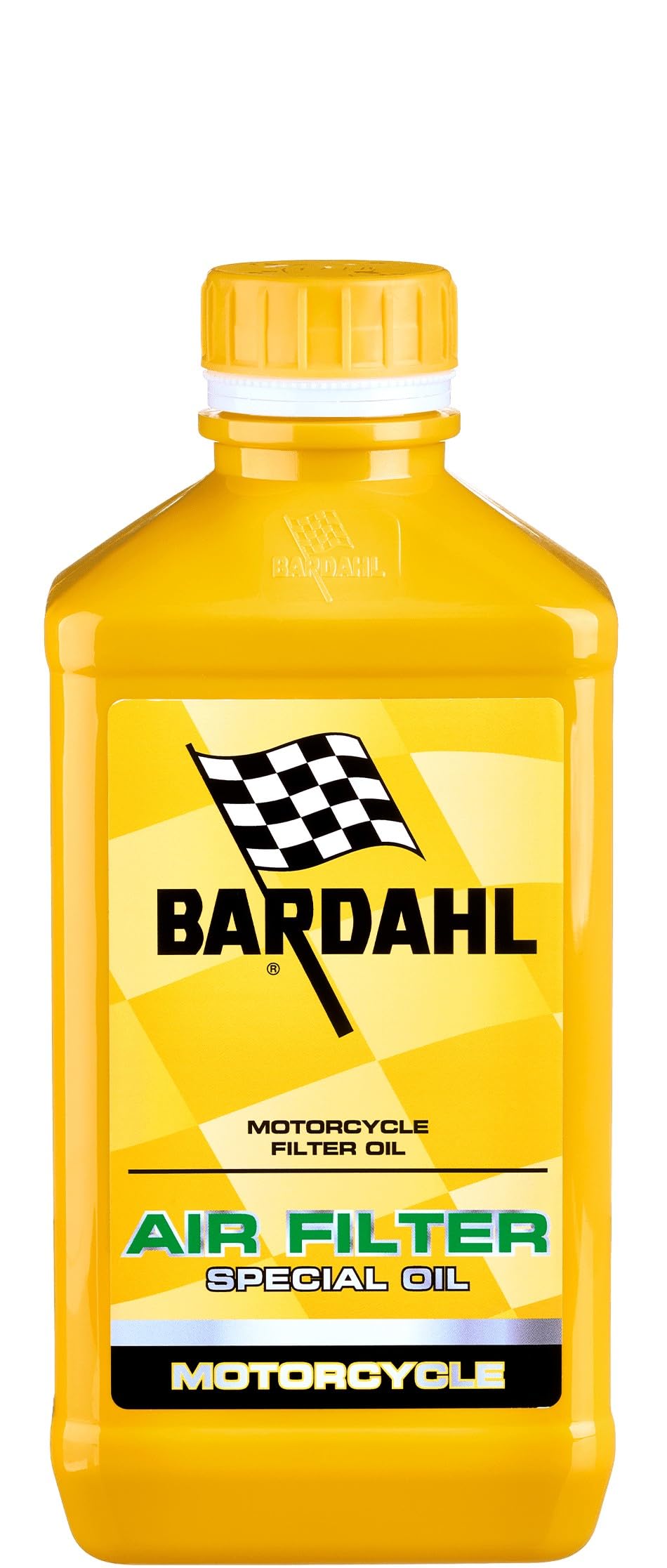 Bardahl - Air Filter Special Oil Moto - Manutenzione Filtro dell'Aria, Massima Adesività per una Superiore Capacità Filtrante, Trattamento Lunga Durata, Formula Concentrata (Oltre 15 Trattamenti), 1 L