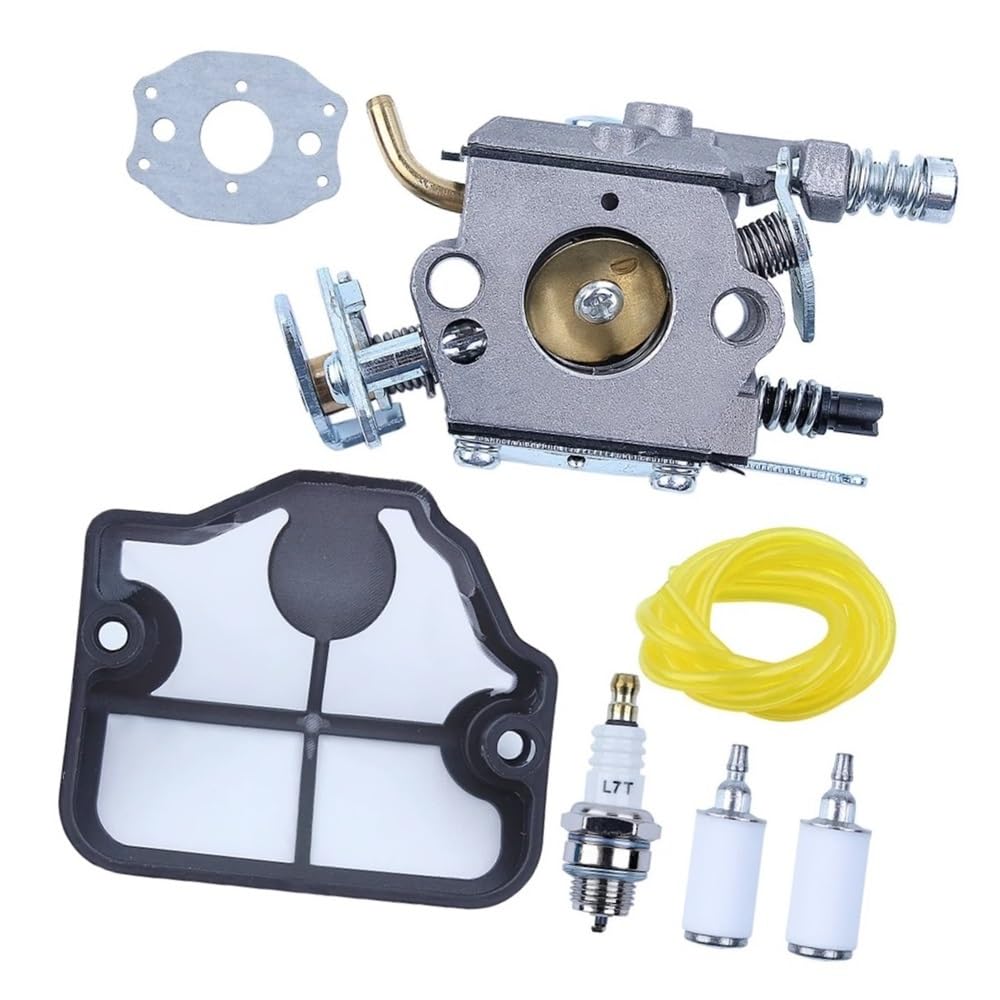 Kit carburateur pour 136 137 141 pièces avec filtre et bougie pour démarrage facile