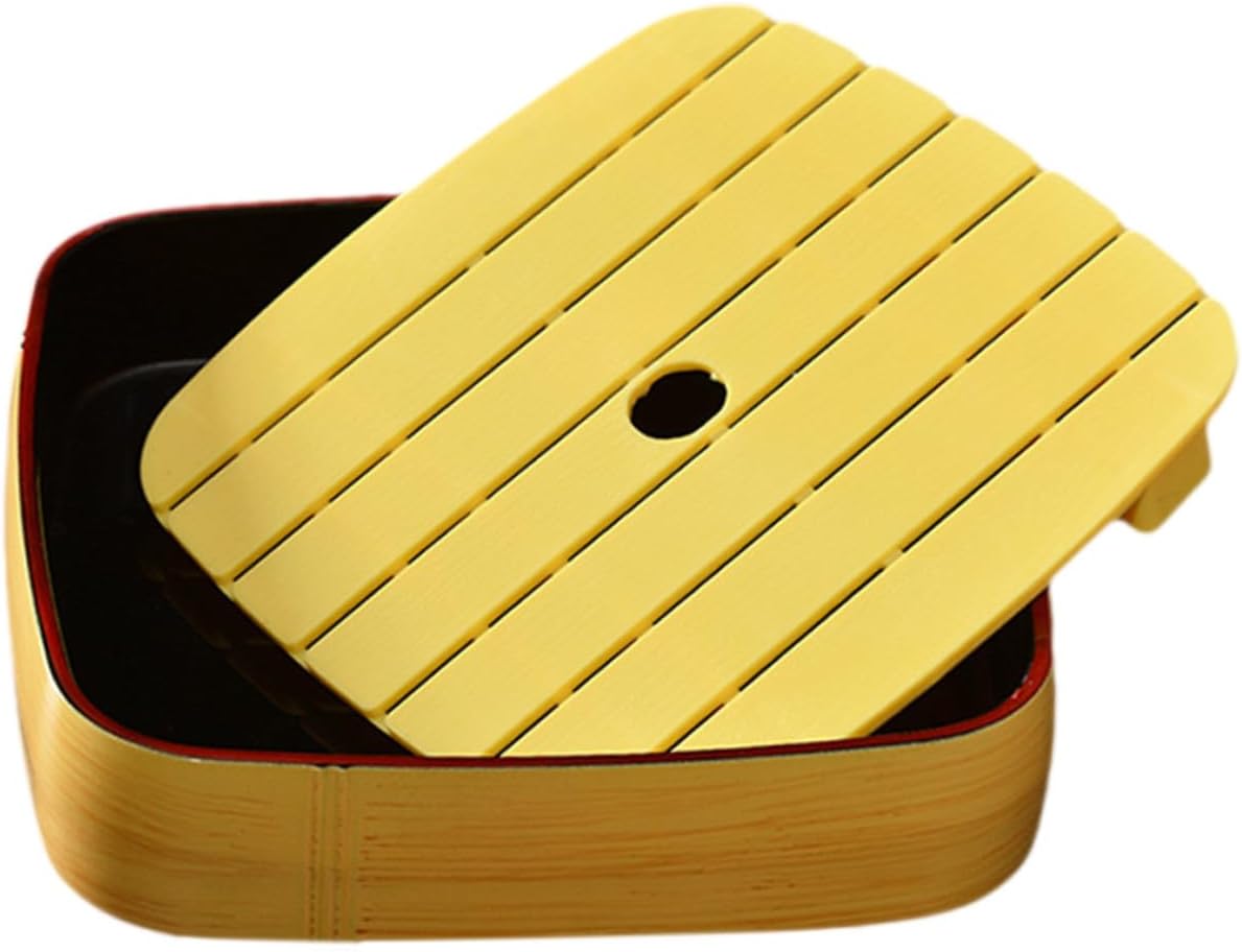 Alasum Reusable Sushi Plate 8-inch round Salmon Tray Imitation Sashimi Dish Food-grade Japanese Dinnerware for Seafood Serving