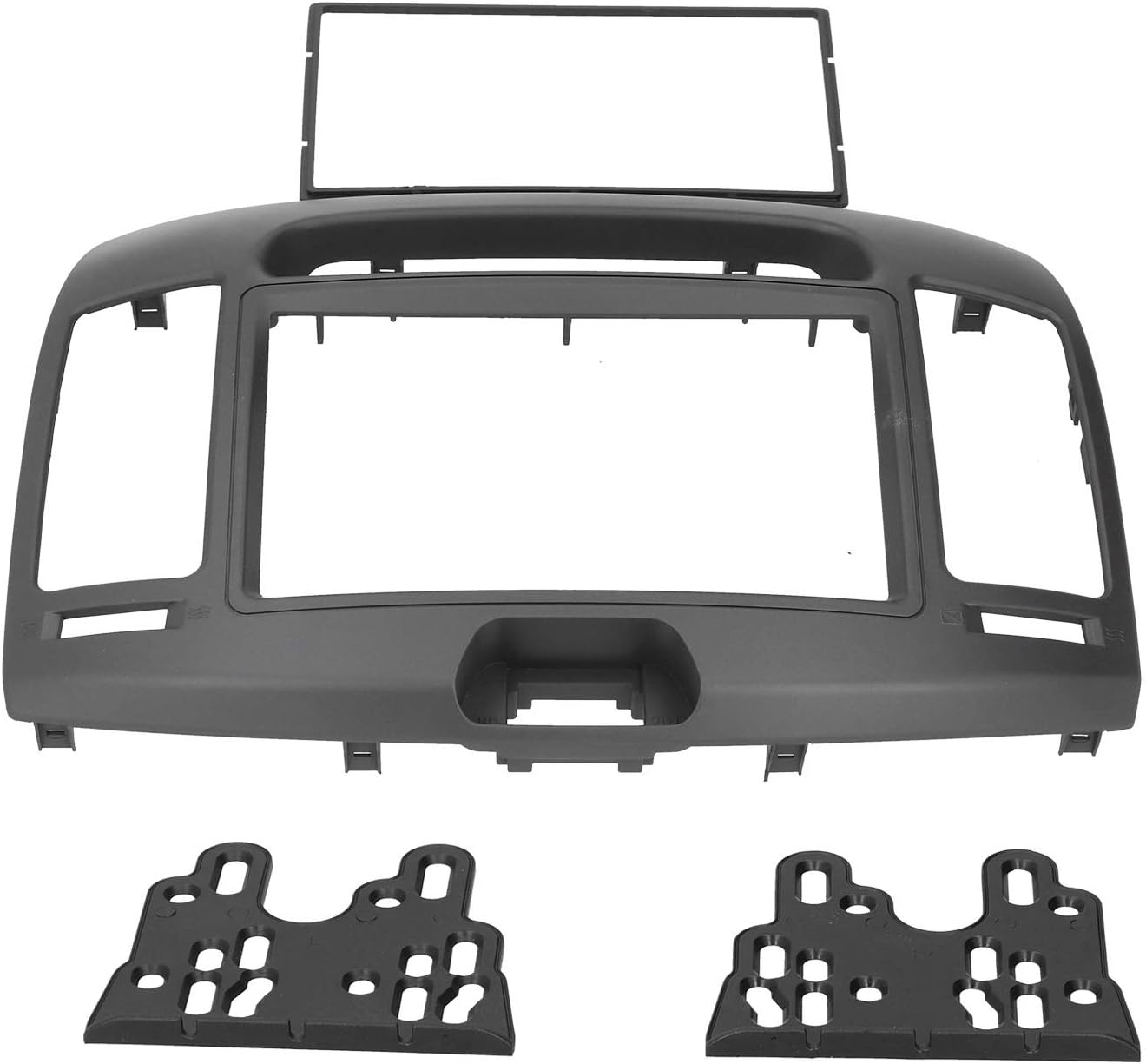 2Din DVD Audio Fascia Stereo Radio Navigation Panel Dash Stereo Bezel Fit for 2006‑2011 LHD