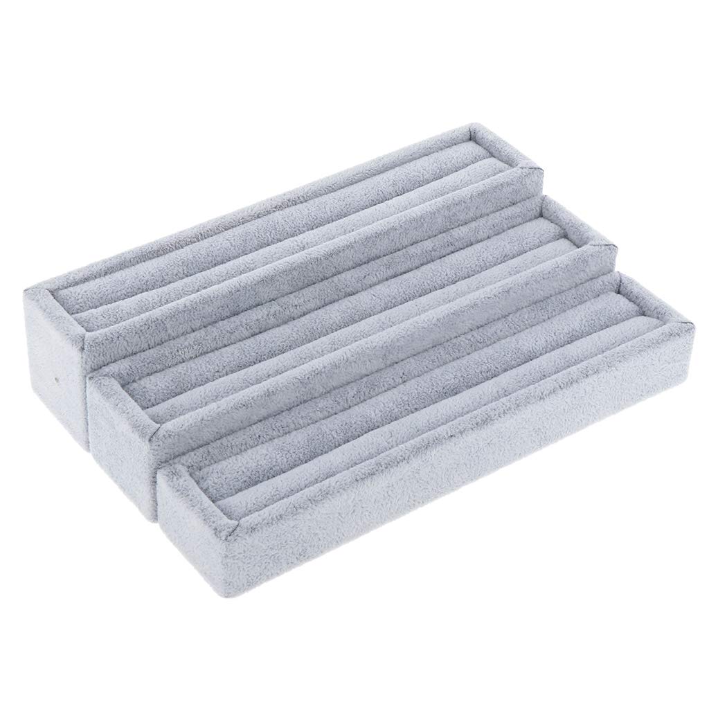 Amazon.co.jp: Hellery 3個セット リングディスプレイケース 指輪収納