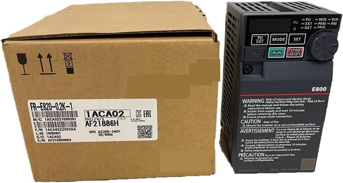 1PCS Inverter FR-E820-2.2K-1 FR-E820-0.2K-1 FR-E820-0.4K-1 PLC Module programmable Logic Controller(FR-E820-2.2K-1)