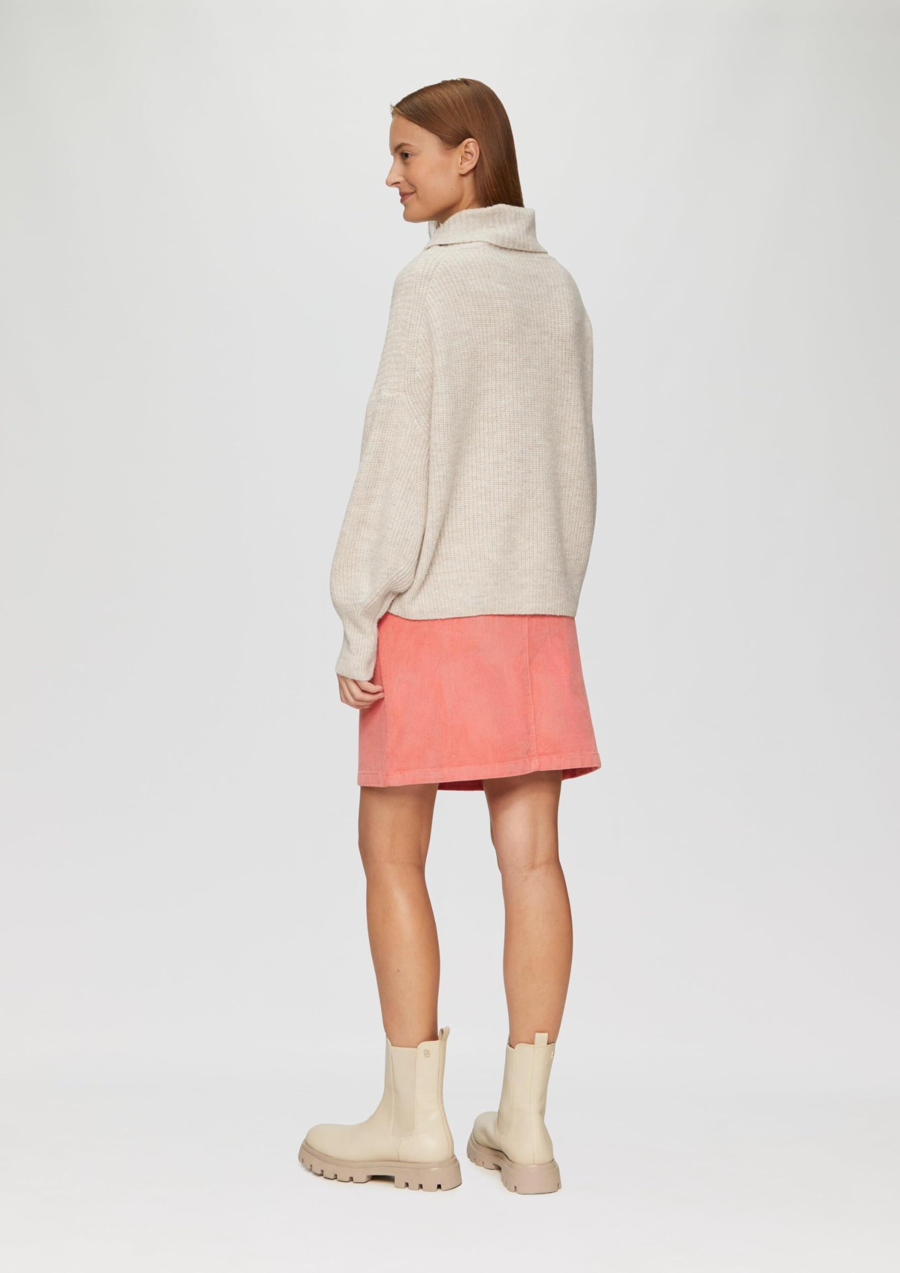 s.Oliver Oversized Pullover mit Rollkragen