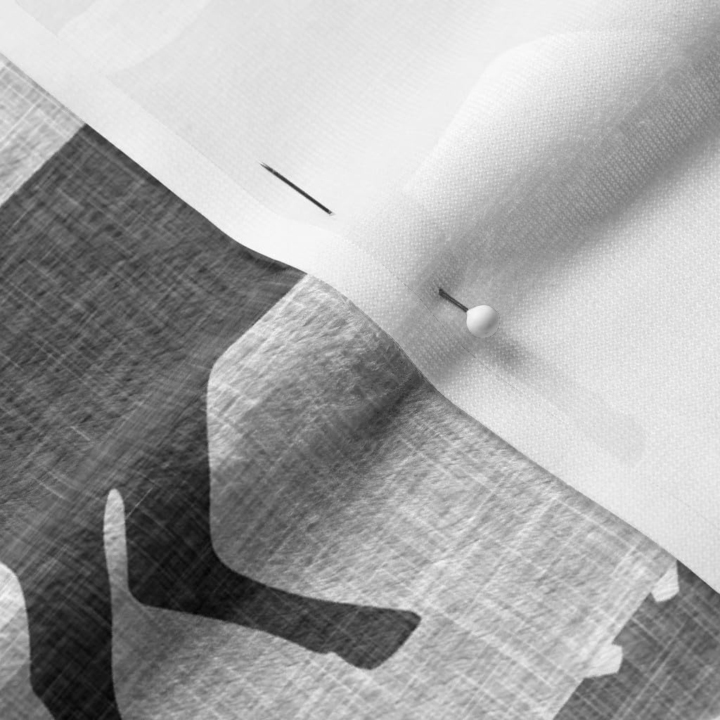 Spoonflower Fabric - Woodland, Boy, Red and Black, Buck, Buffalo Plaid, Trendy, Wholecloth, Printed on Minky Fabric by The Yard - Sewing Baby Blankets Quilt Backing Plush