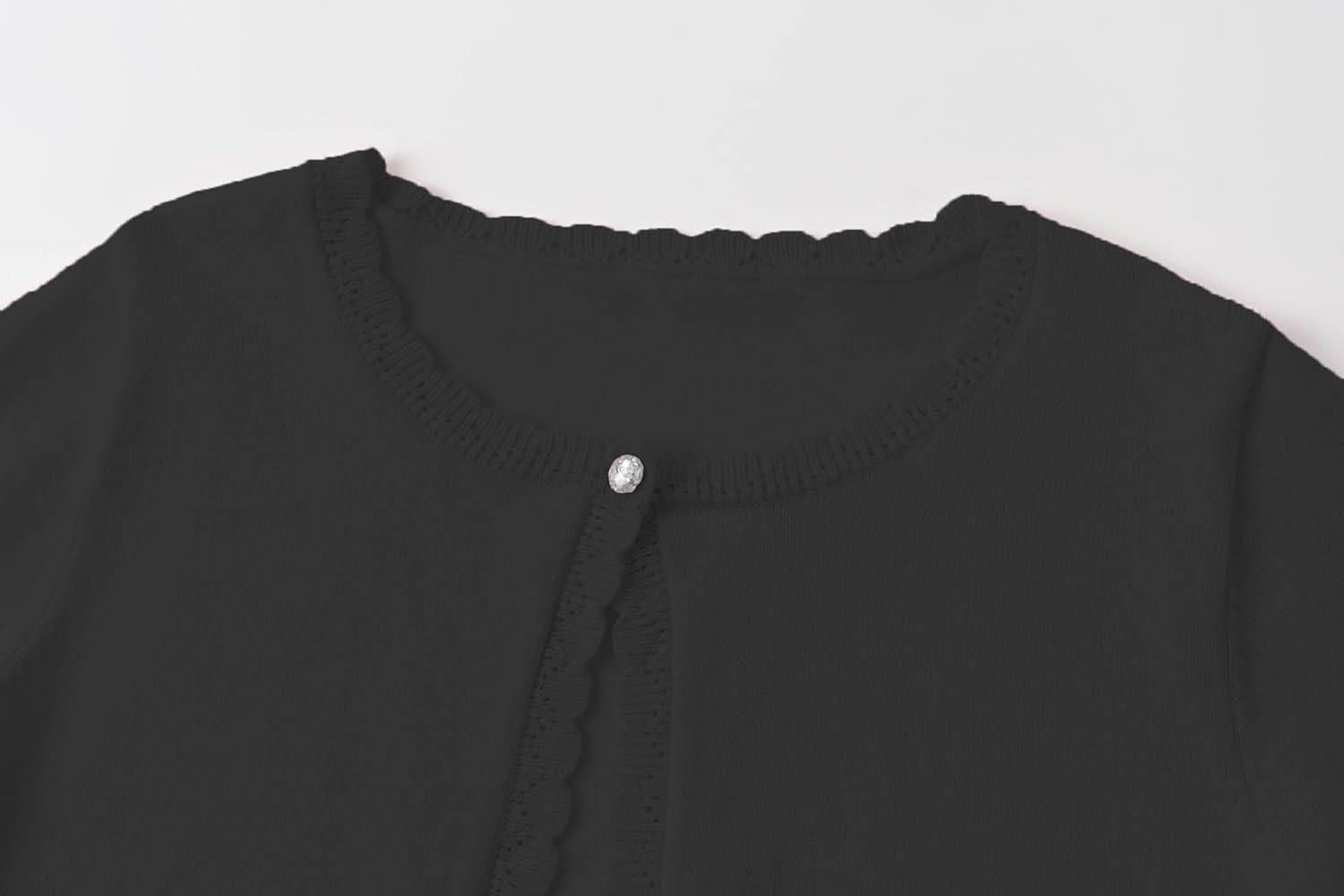 Yekaty Kids Girls Cardigan Long Sleeve Button Toddler Cardigan Knit Sweater - Image 5