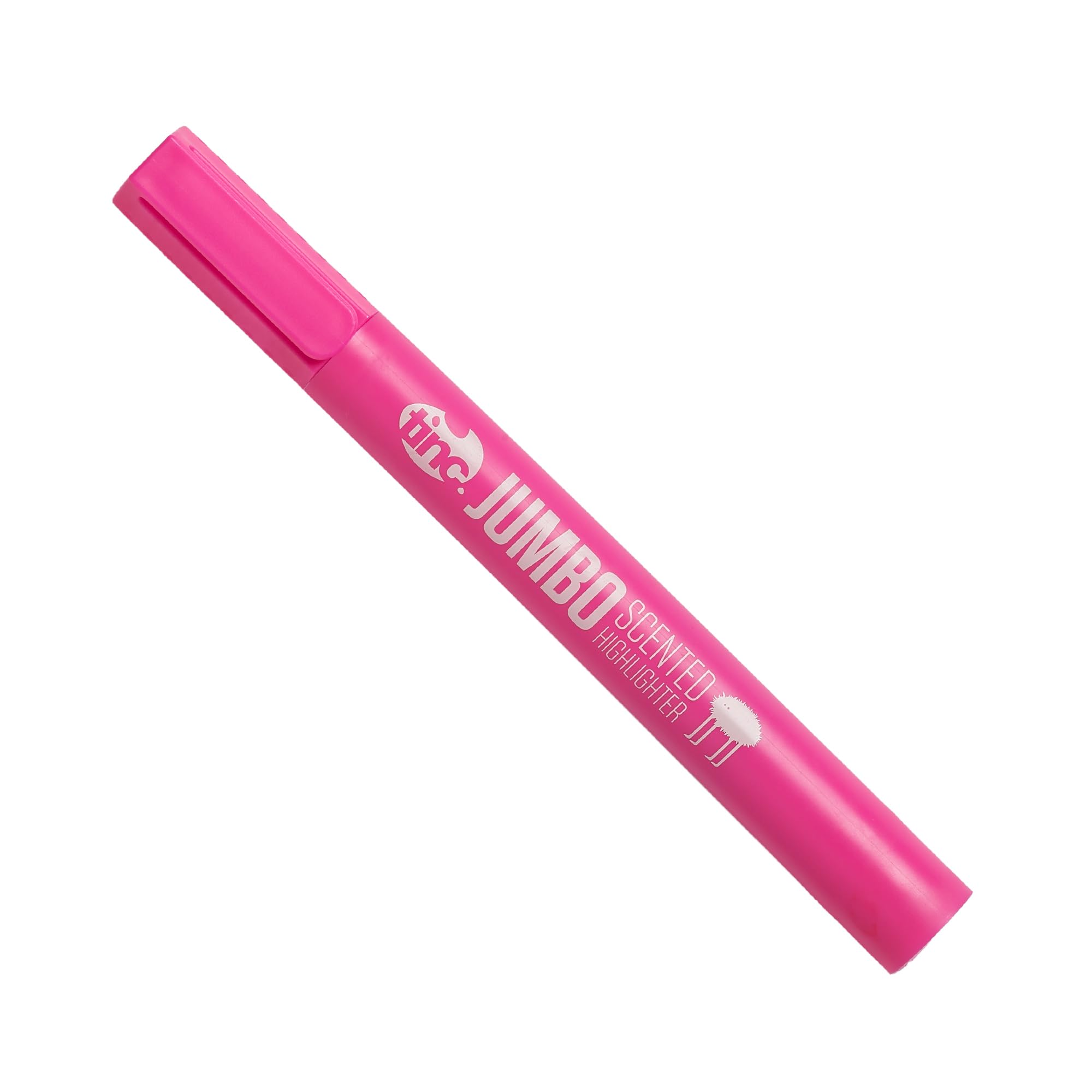 Tinc Large Novelty Highlighter | Scented Highlighters | Chisel Tip Pen | Long Lasting Highlighter | Pink,JUMHLTPK