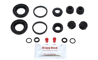 Rear Brake Caliper Seal Rebuild Repair Kit - Compatible with HONDA ACCORD 1985-1989