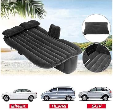 Mobee Auto Rear Seat Top Inflatable Bed (pump Gift)