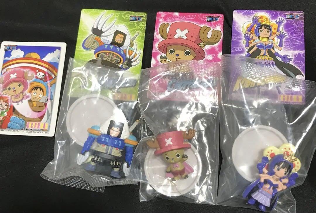 Amazon.co.jp: ワンピース ゆけゆけぼくらのチョッパーマン 3つセット 