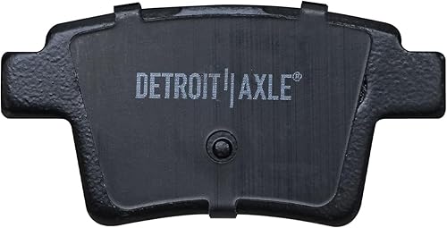 Miniatura 117 de Detroit Axle - Pastillas de Freno Delantero para Ford Fusion Lincoln MKZ Zephyr Mercury Milan Mazda 6, Pastillas de Freno Cerámica Reemplazo
