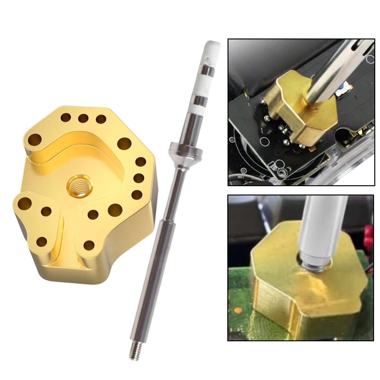 Joystick Saldatura Punta Rame Accessorio Controller Strumento per Riparazione Sostituzione Compatibile Adatto per Tecnici E Appassionati Gioco Manuten, Ts100