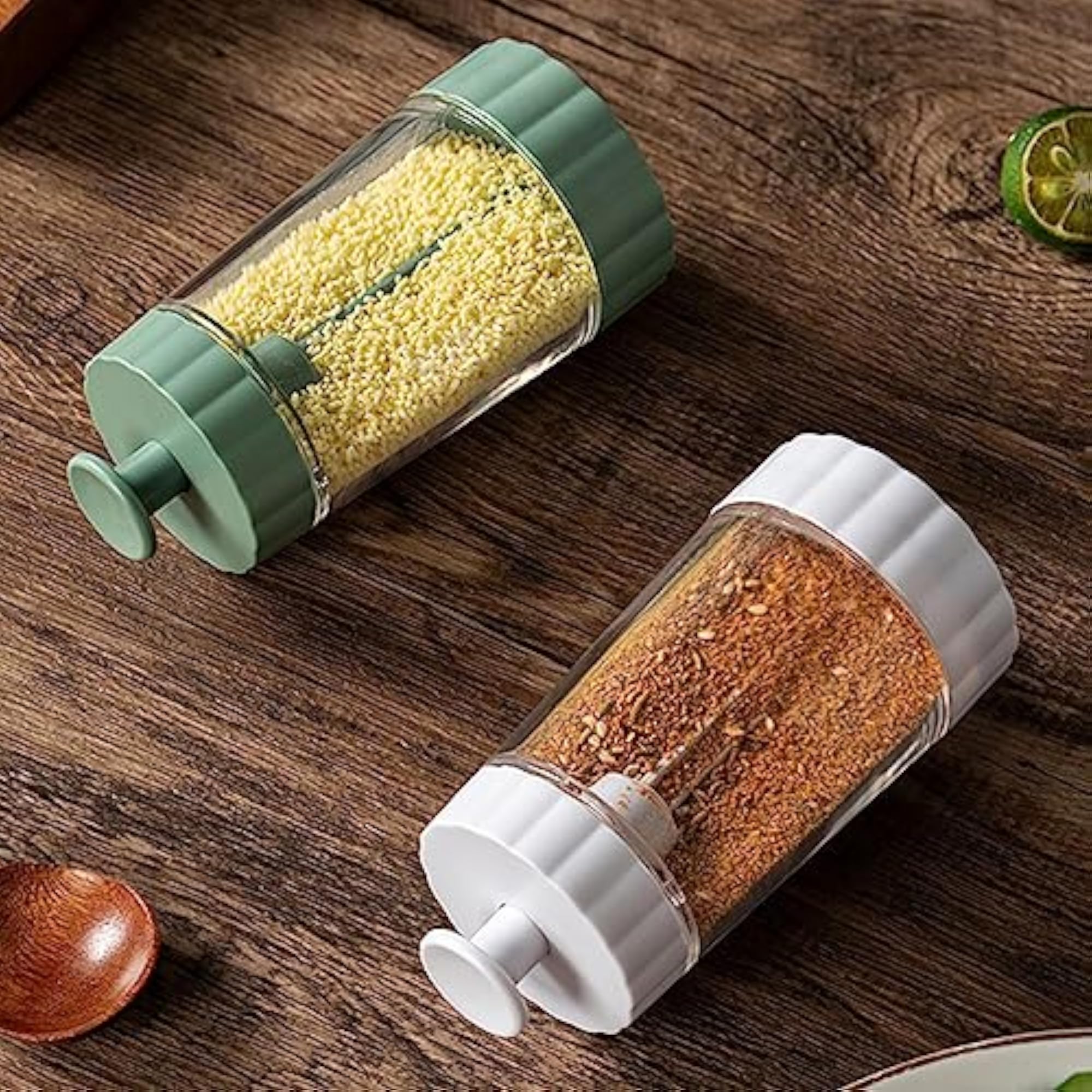 3 Ration Spice Dispensers for Kitchen and Dining