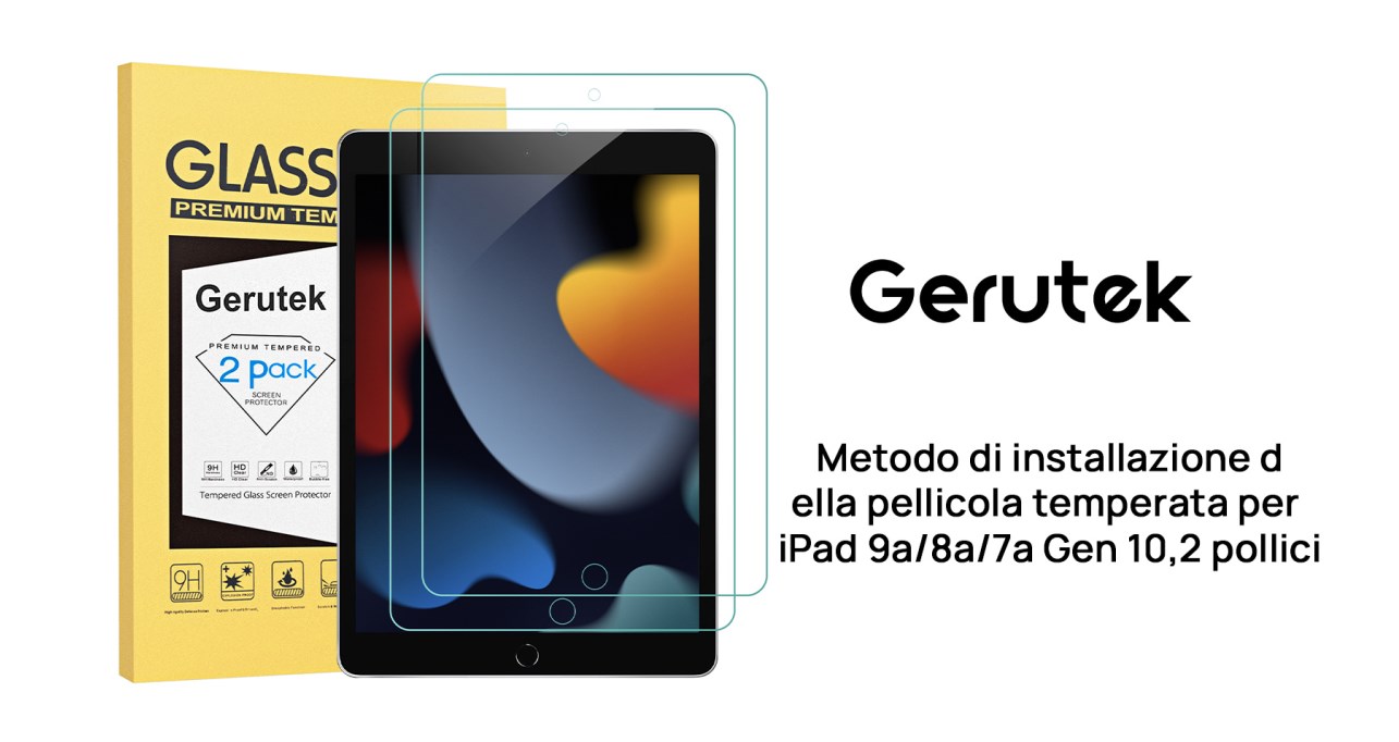 Pellicola Vetro Temperato Per IPad 10.2 2019-2021 - 2 Pezzi, Anti-Graffio 9H, Trasparente, Facile Applicazione - Foto 4