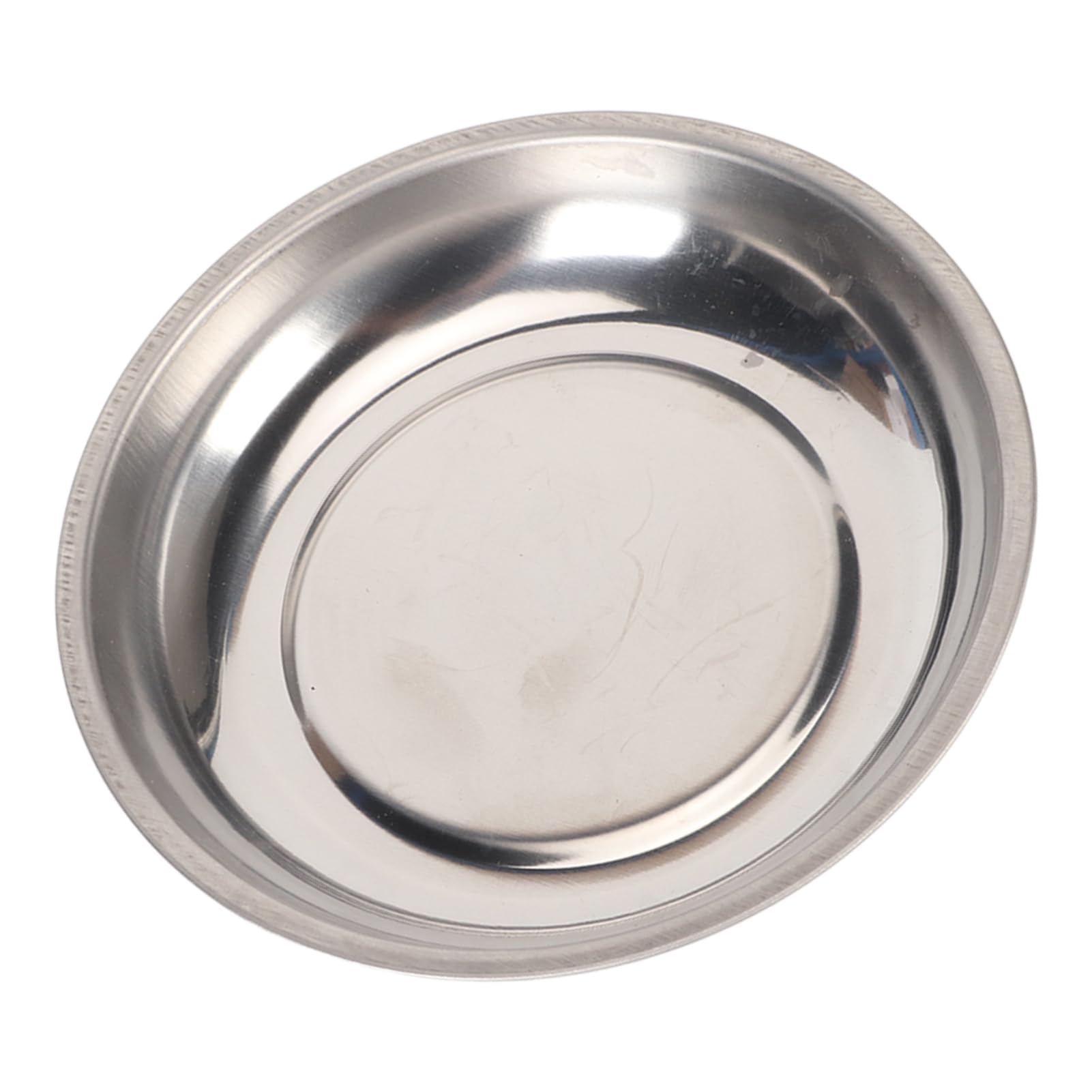 Tazza Magnetica per Ago, Porta Ago Magnetico, Leggera, Portatile, Forma Adorabile, Magnete Potente, Acciaio Inossidabile Liscio per Cucire (Rotondo (4,3x1,2 pollici))