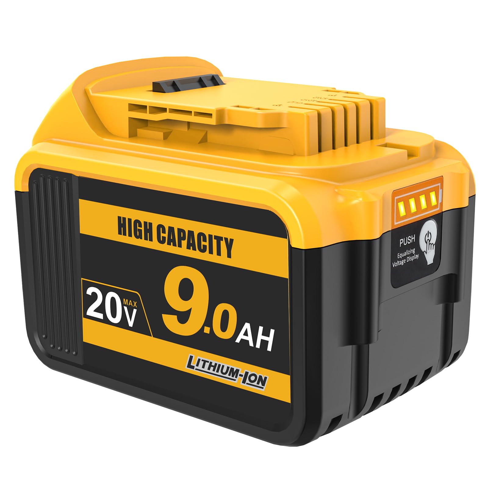 20V 9.0Ah Battery Replacement For Dewalt 20V Max – Compatible With DCB209, DCB205, DCB204, DCB203, DCB200 & More
