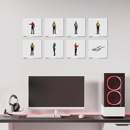 Miniatura 7 de Trends International Gallery Pops Star Trek Spock Vulcan Salute Photo Still Wall Art Póster de pared, 12.00 x 12.00 pulgadas, versión sin marco