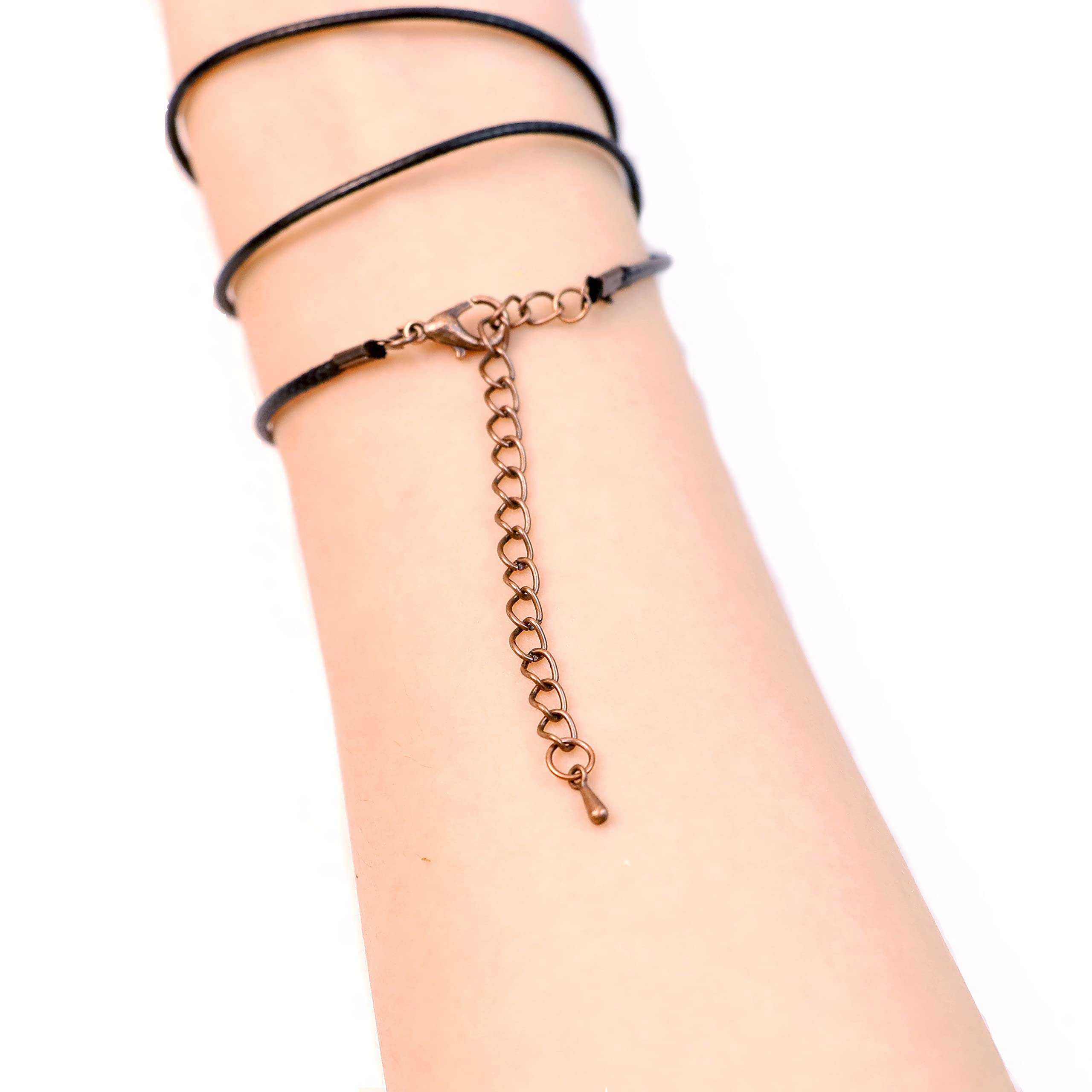 Juego de 580 accesorios para hacer joyas, incluye 250 conectores de anillo abiertos, 250 tapas de extremo de cordón plegables, 50 cierres de pinza de langosta y 30 cadenas de extensión de gota de agua