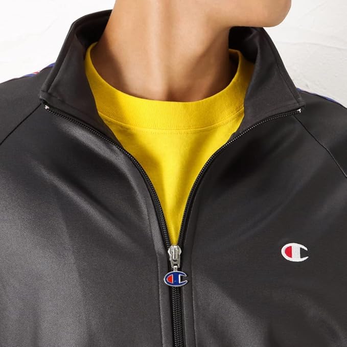 Champion 水色 トラックジャケット Vintage】 【Champion】 トラックジャケット L 水色 - メルカリ