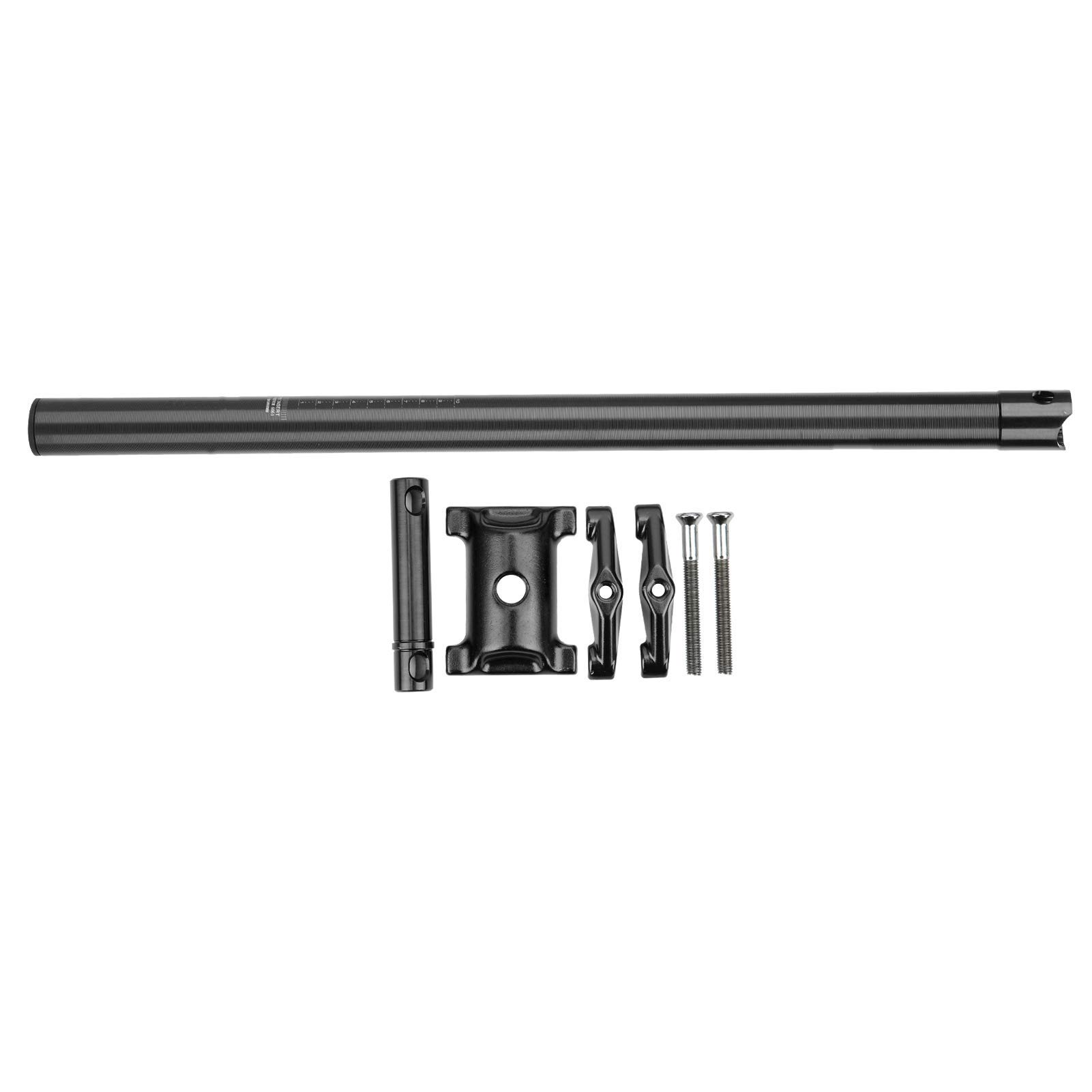 Aluminium Fahrrad Sattelst¨¹tze 33,9 mm Schwarz f¨¹r Rennrad Mountainbike Trekkingbike Gravelbike Carbonoptik Kompatibel mit 30,9 31,6
