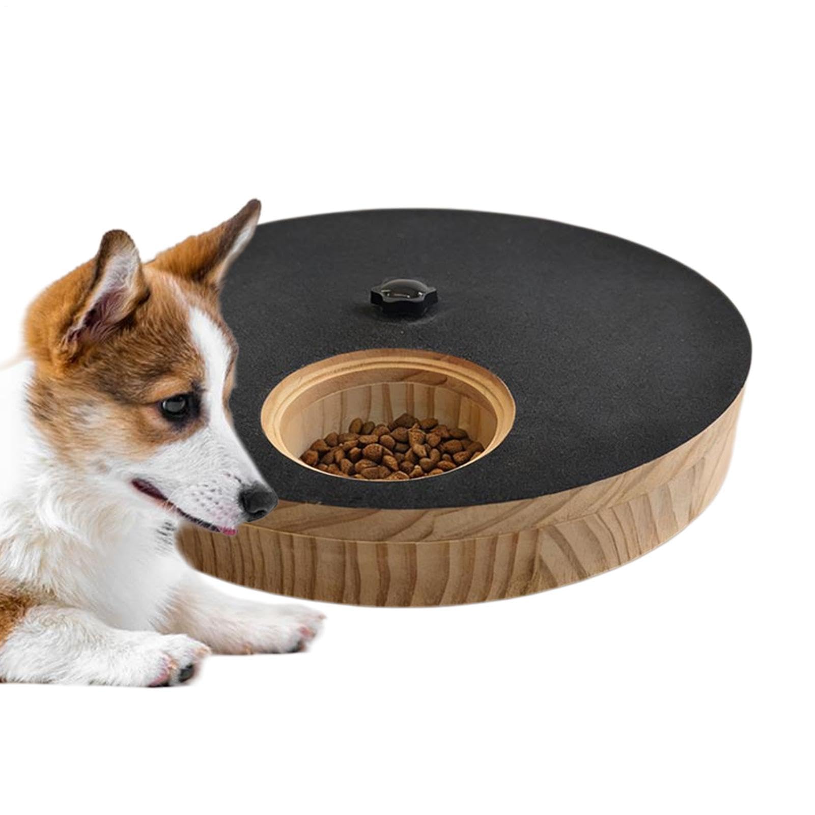 Genérico Tablero de Rascado para Perros Juguete Giratorio de Madera con | Tablero de Rascado Ajustable para el Cuidado de Patas para Cuidado, Corte, Limado y Pulido de