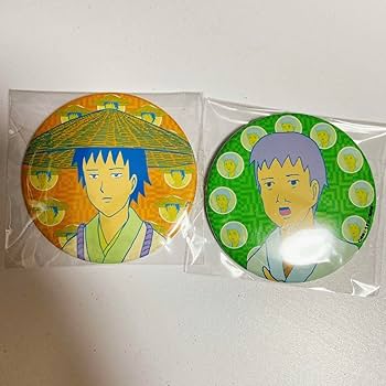 Amazon | ギャグ漫画日和 缶バッチ 奥の細道 松尾芭蕉 曽良