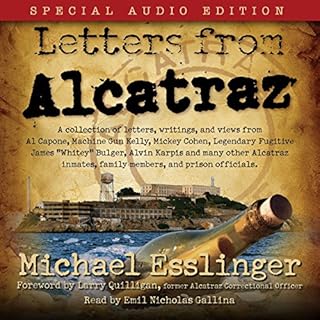 Letters from Alcatraz Audiolibro Por Michael Esslinger arte de portada