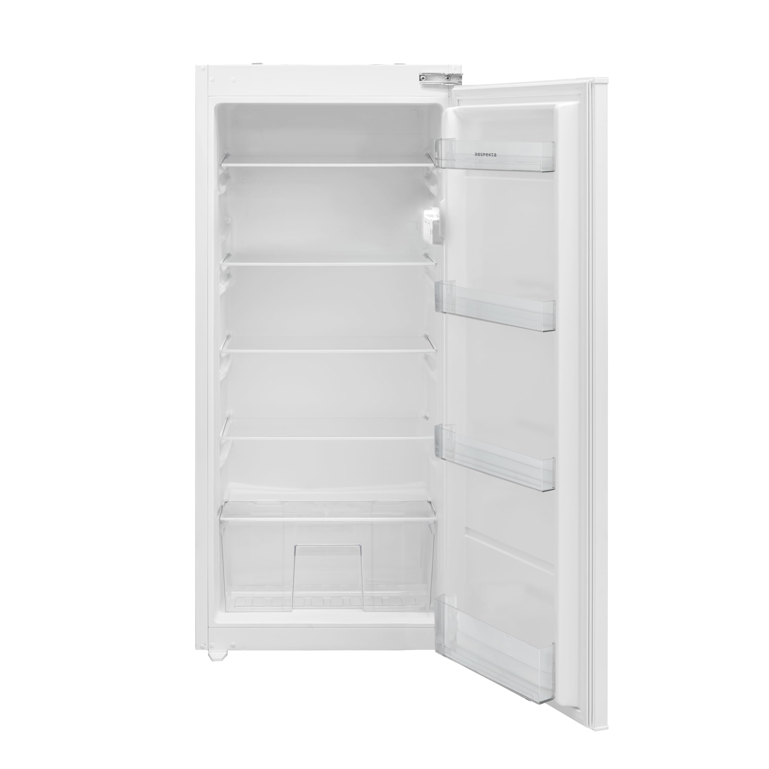 Kühlschrank 193 Liter Einbaukühlschrank Schlepptür 122 cm Vollraum Respekta