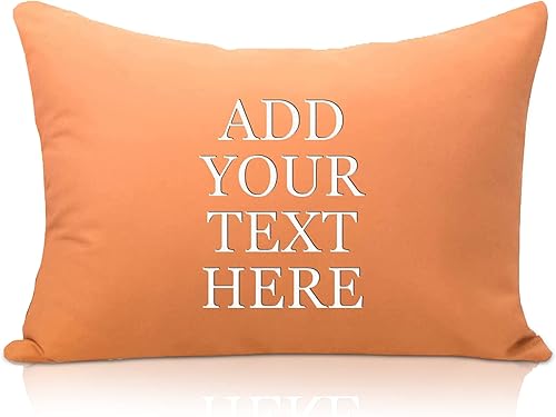 Miniatura 15 de Funda de almohada personalizada para niños pequeños, 14 x 20 pulgadas, microfibra súper suave, azul real, cierre de sobre, nombre personalizado