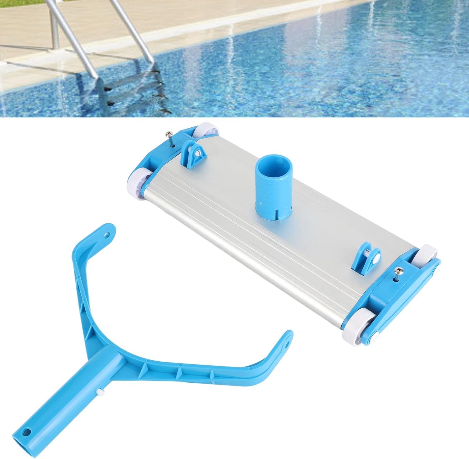 Vacuum Head, Swimming Pool Vacuum Head, Manual Cleaning Accessories for All Types Pools (14 Inch)
