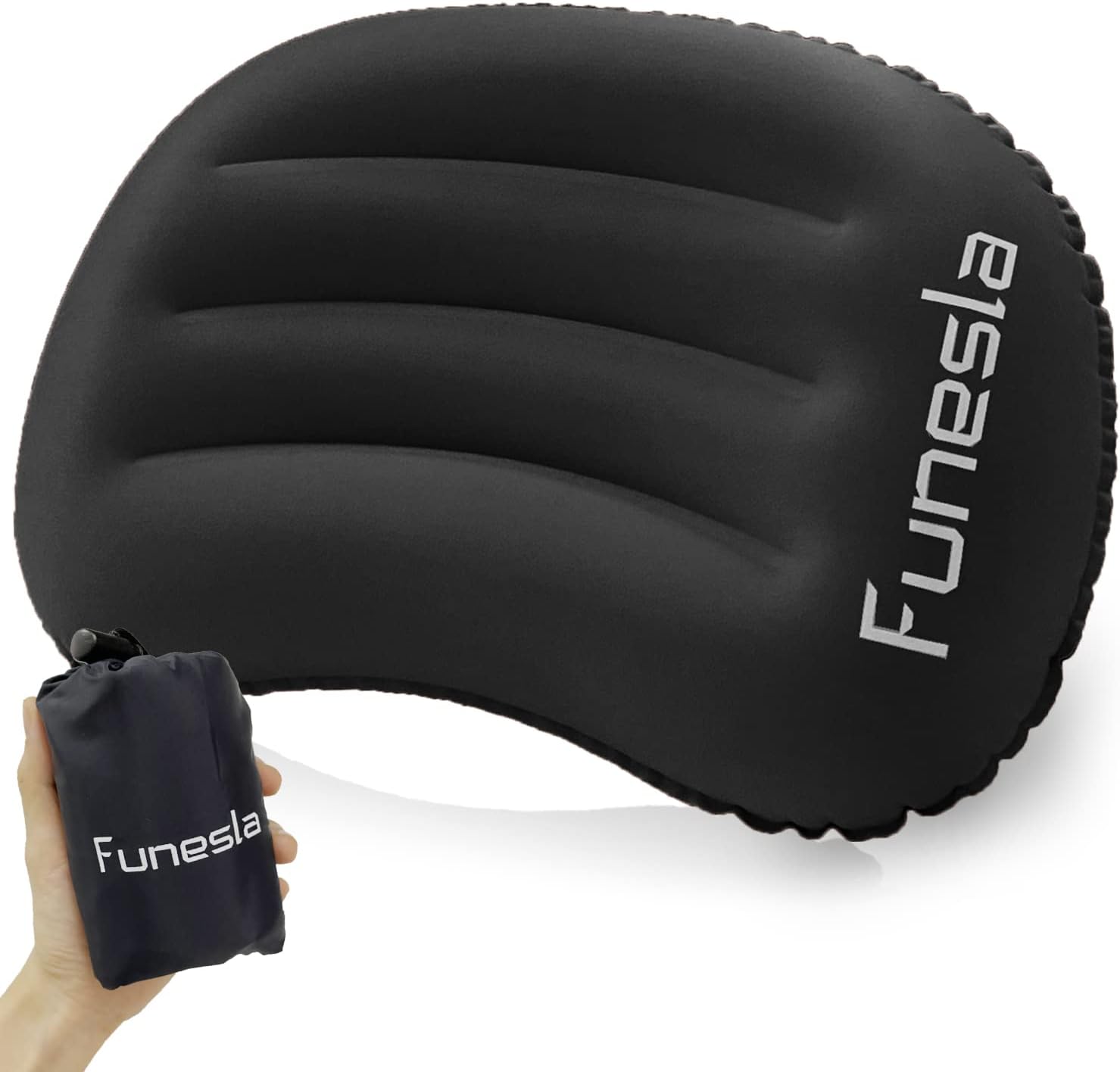 Funesla Camping Pillow Inflatable, Compressible