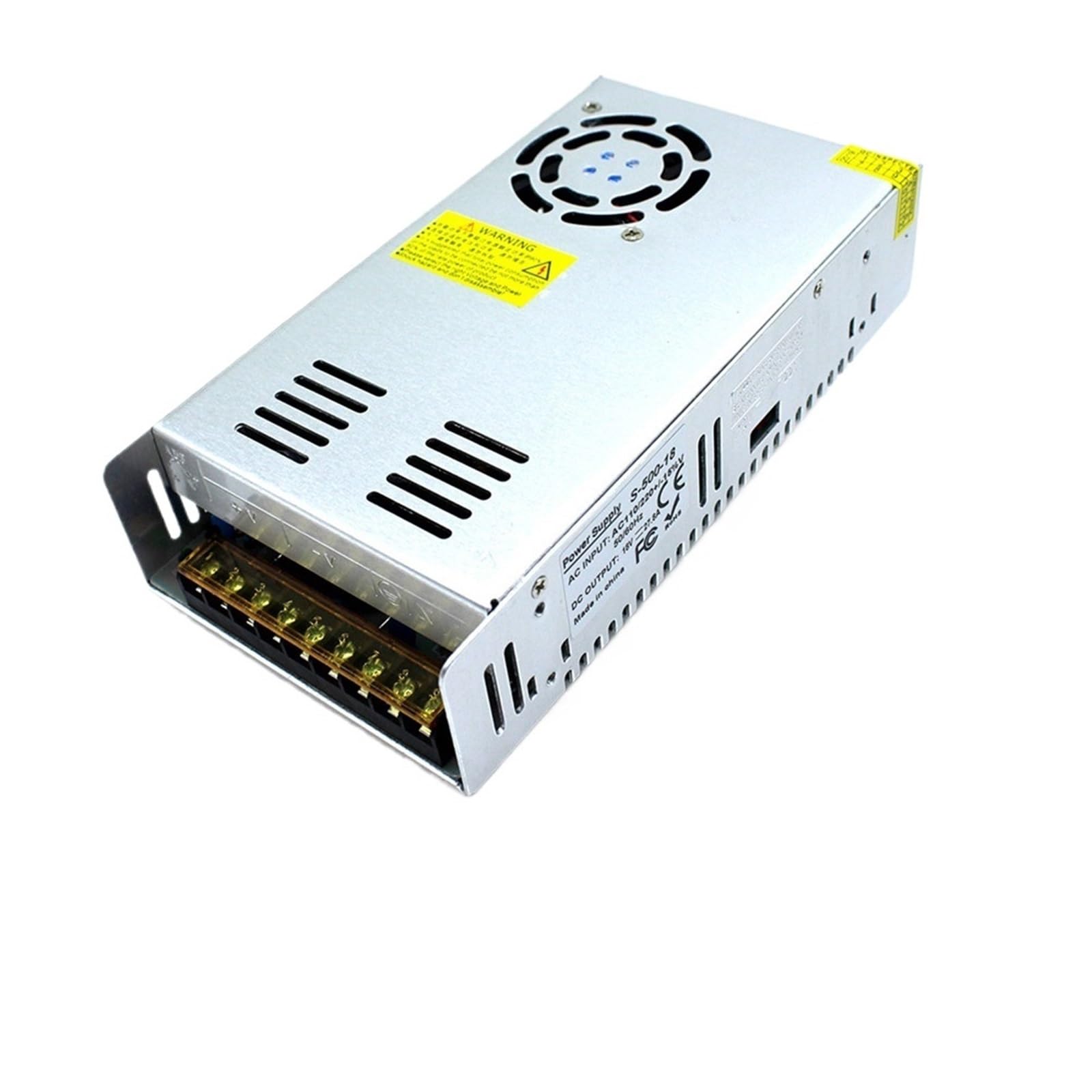 FCARUMIQP DC Power Supply 18V 27.8A 500w Switch Driver AC110V 220V to DC18V Adapter for Led Strip lamp CCTV Stepper