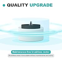 Vista 6 de JOANLAB Lab Magnetic Stirrer 6 Multi Position Digital Multi Magnetic Stirrer Mixer 6x500ml Multi Stirrer Plate 50-1500rpm with Timing Function