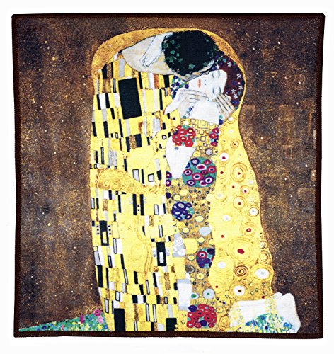 Extra Large [6 Pack] Classic Art (Gustav Klimt The Kiss) - Ultra Premium Quality Microfiber Cleaning Cloths (Best For Camera Lens, Glasses, Screens, And All Lens.) #TOP1