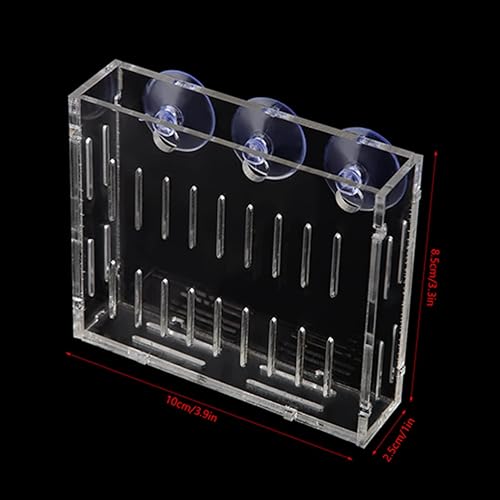 Miniatura 2 de Taza de plantación de acuario, maceta acrílica para plantas acuáticas, soporte para macetas acuáticas con 3 ventosas, taza de hierba de agua