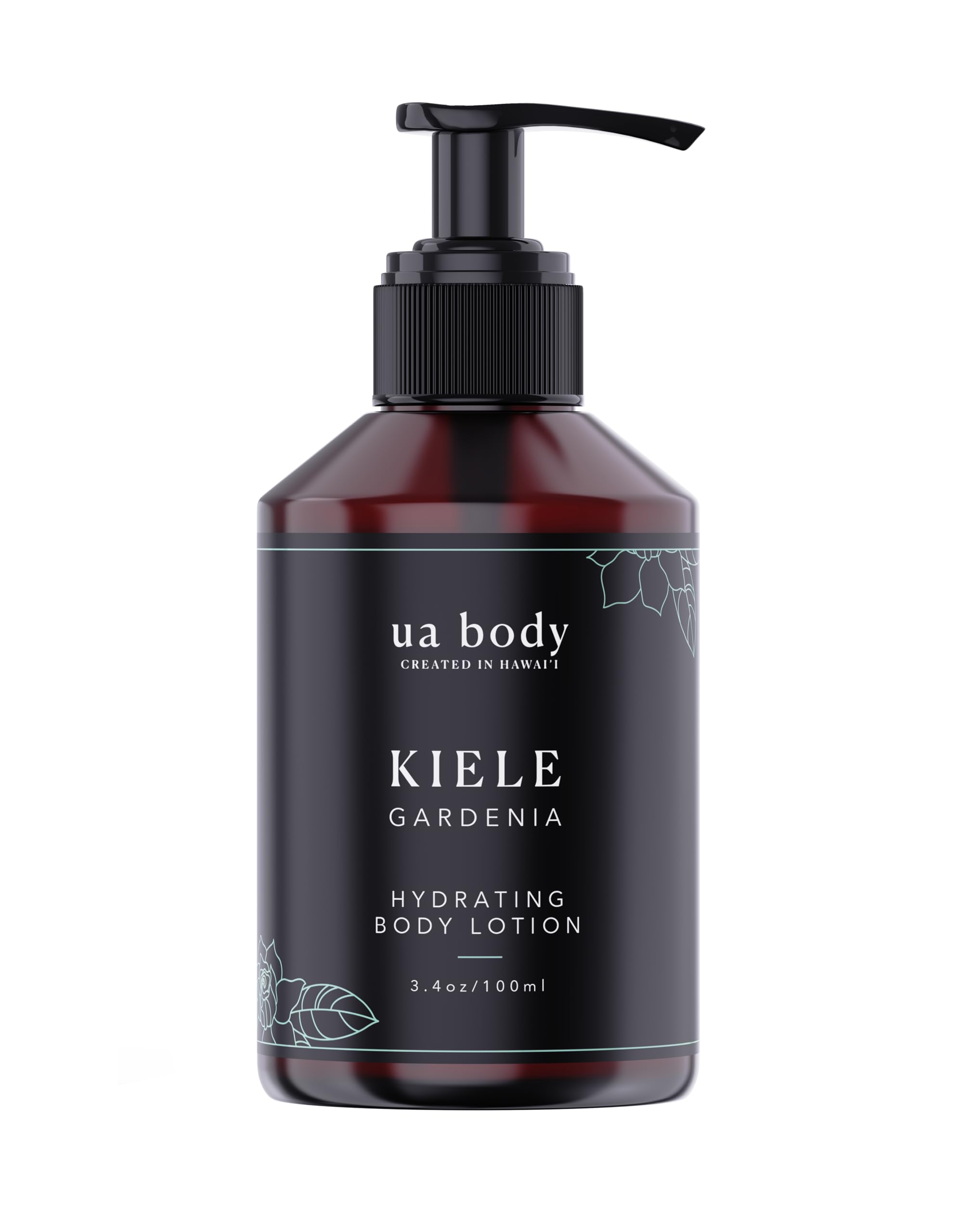 Kiele Gardenia Body & Hand Lotion for Women & Men | Naturally Moisturizing Daily Lotion for Dry & Itchy Skin | Made in Hawaii with Plant-based ingredients | 6.7 Fl Oz