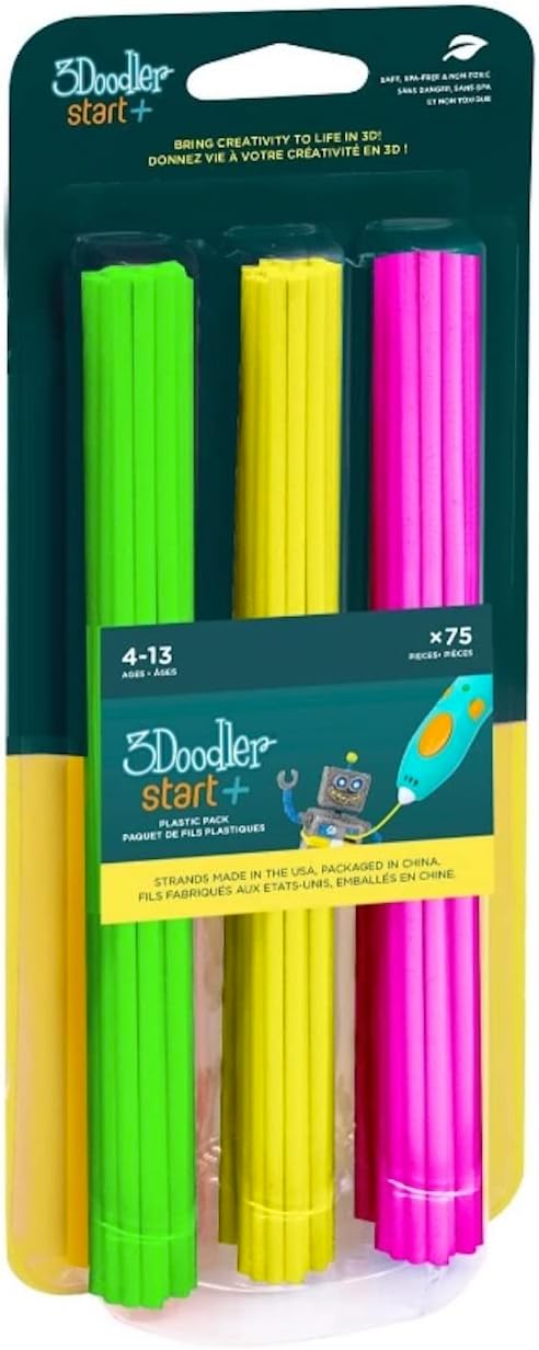 3Doodler Start+ Eco-Plastic Collection - Neon Glow