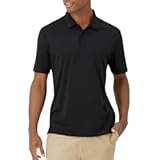 Moves Performance, Short Sleeve Polo Shirt for Men, Moisture-Wicking